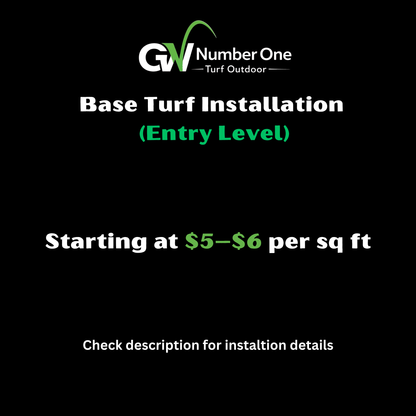 Base Turf Installation (Entry Level)